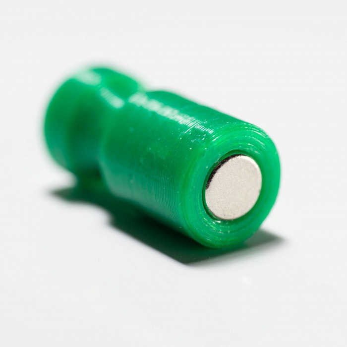 Magnet puternic în carcasă de plastic nepersonalizat - verde [2]