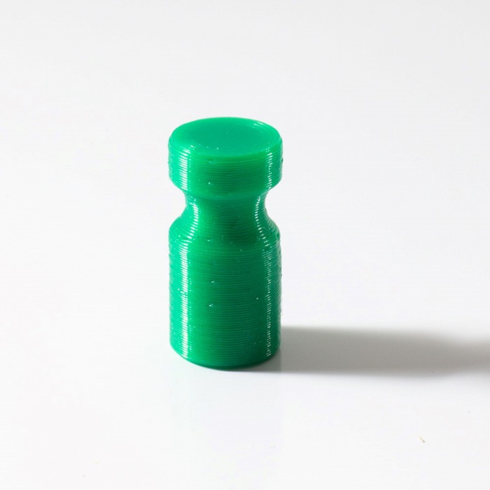 Magnet puternic în carcasă de plastic nepersonalizat - verde [1]