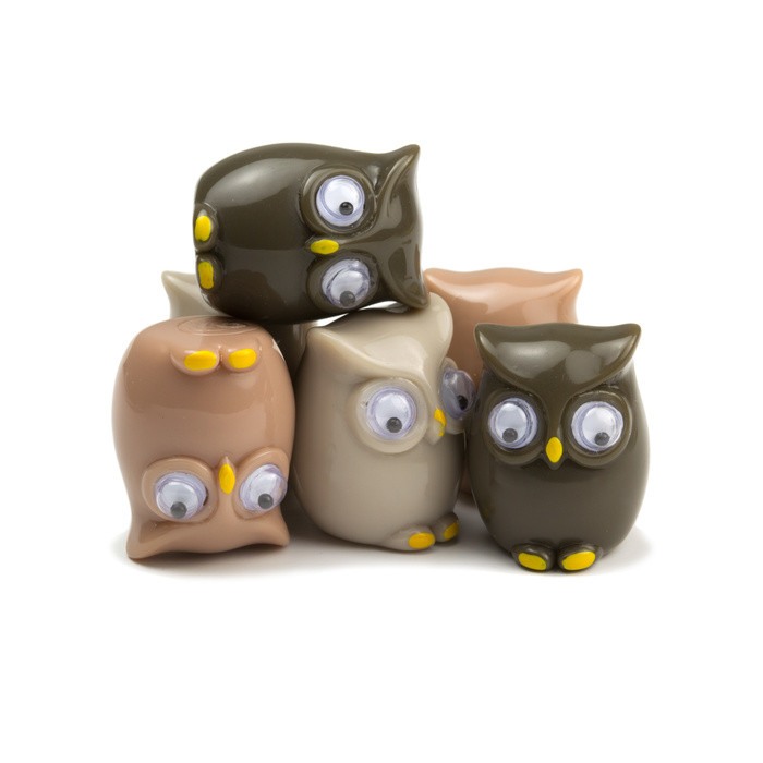 Magneți de frigider - bufnițe - 6 buc. [1]