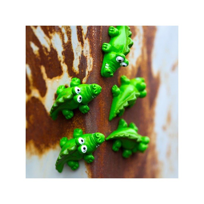 Magneți de frigider - crocodil - 5 buc. [3]