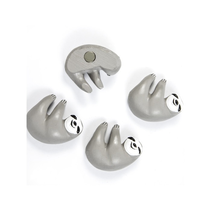 Magneți de frigider - leneși - 4 buc. [2]