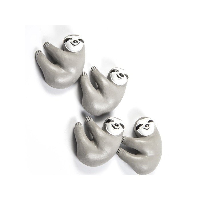 Magneți de frigider - leneși - 4 buc. [1]