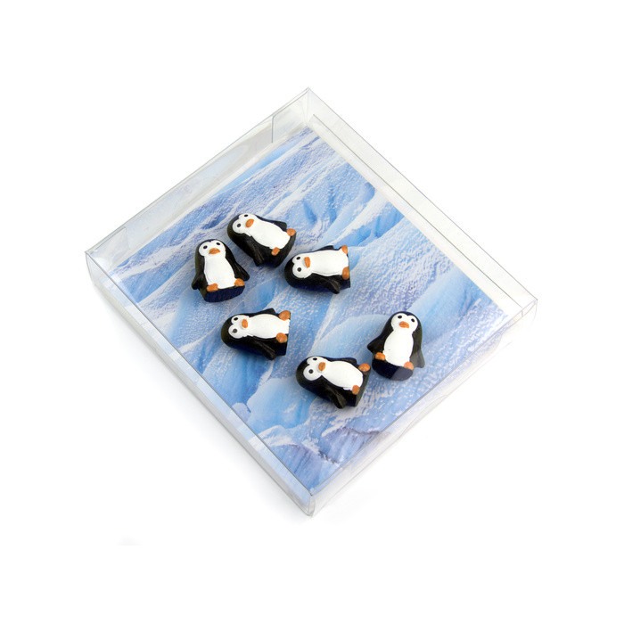Magneți de frigider - pinguini - 6 buc. [4]