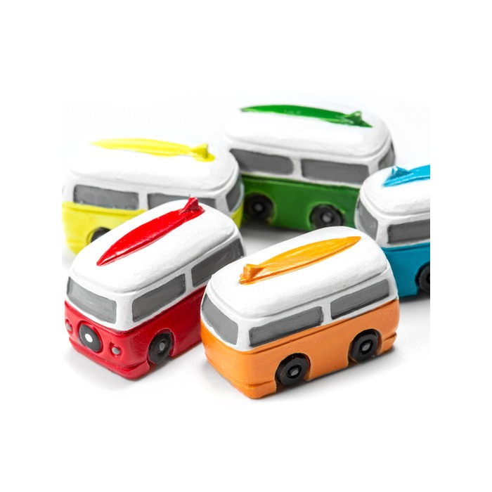 Magneți de frigider - rulote - 5 buc. - diferite culori [6]