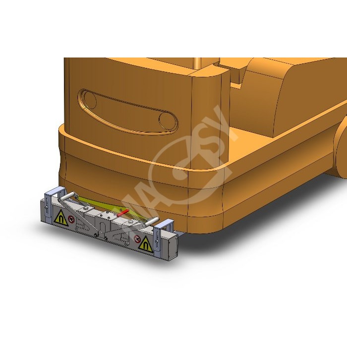 Mătură magnetică pentru cărucioare de curățenie MM 800 DM-UP F [7]