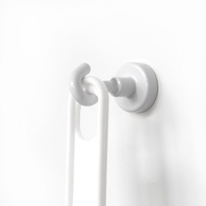 Oală magnetică cu cârlig (cârlig magnetic) diam. 25 N alb [3]