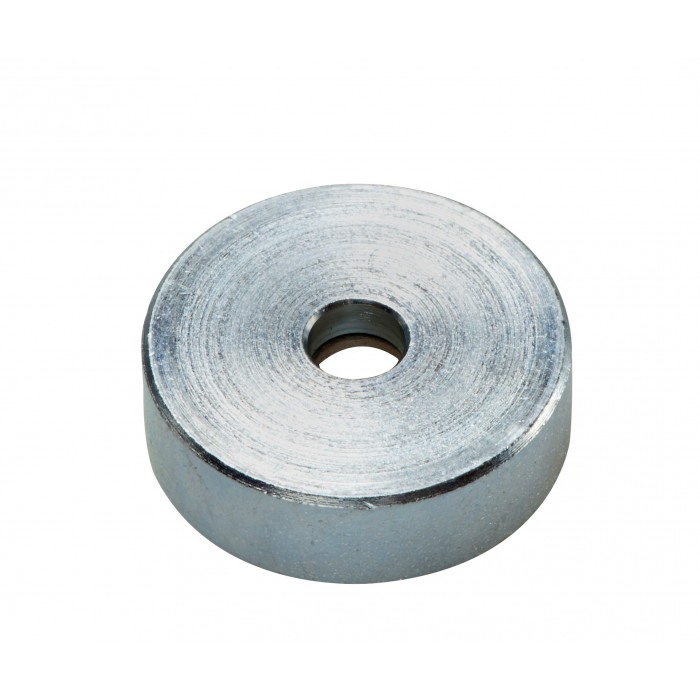 Oală magnetică diam. 47 x înăltime 9,2 mm, filet pentru șurub cu cap înecat diam. 8,5 mm [1]