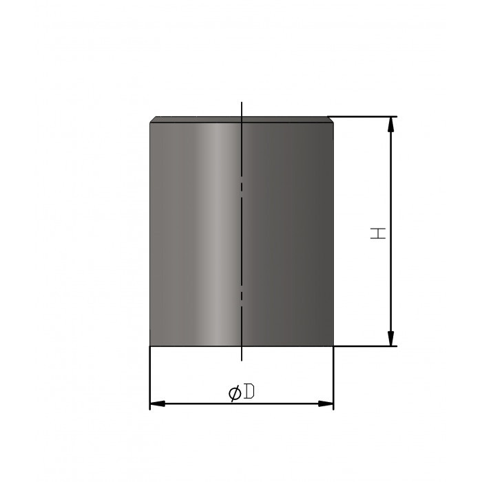 Oală magnetică diam. 5 x înălțime 20 mm [3]