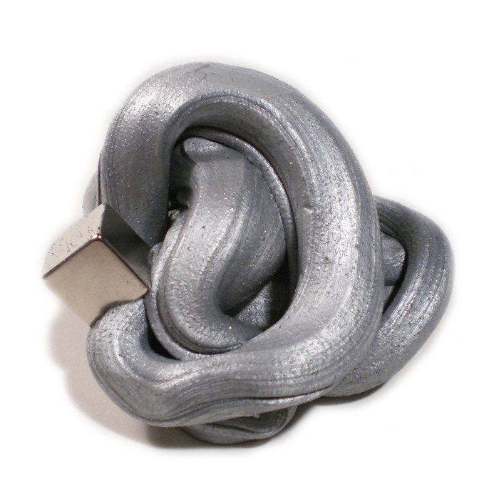 Plastilină magnetică, argint [3]