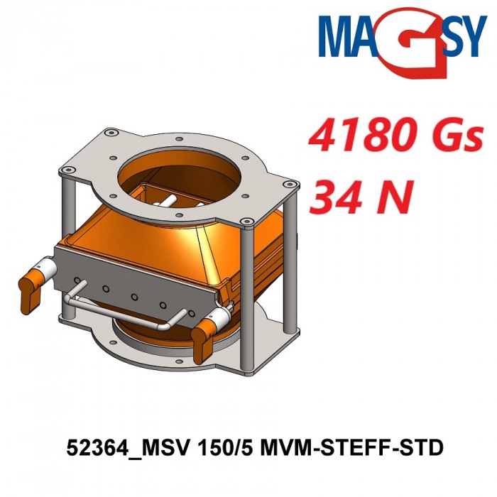Separator magnetic cu grile MSV 150/5 MVM-STEFF-STD [3]