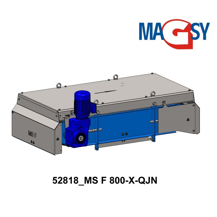 Separator magnetic de deasupra transportorului cu bandă MSF [1]