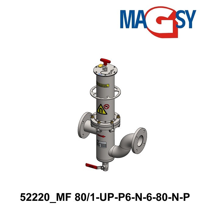 Separator magnetic lichide MF 80/1-UP-P6-N-6-80-N-P [4]