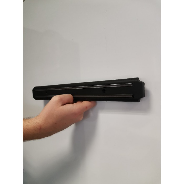 Suport magnetic pentru cuțite și ustensile de bucătărie, lungime 38 cm - negru [2]