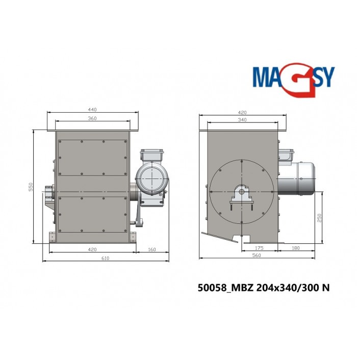 Tambur magnetic MBZ 204x340/300 N [4]