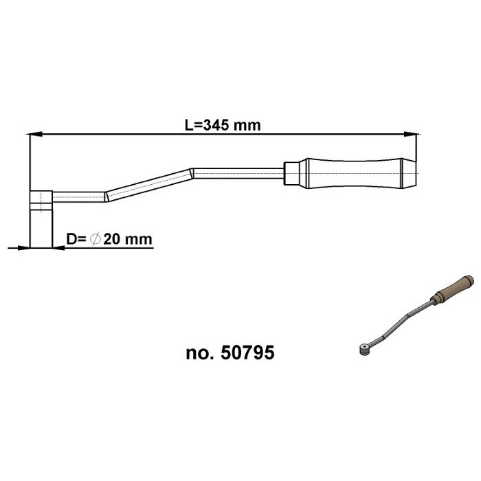 Tijă cu magnet diam. 20x6 mm temperatura suportată max. 80 °C [3]