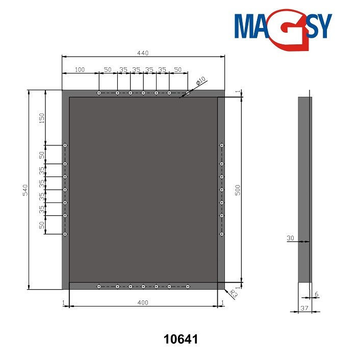Ușiță magnetică 400x500 mm [7]