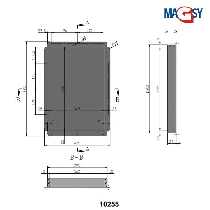 Ușiță magnetică UP 400x600 mm [4]