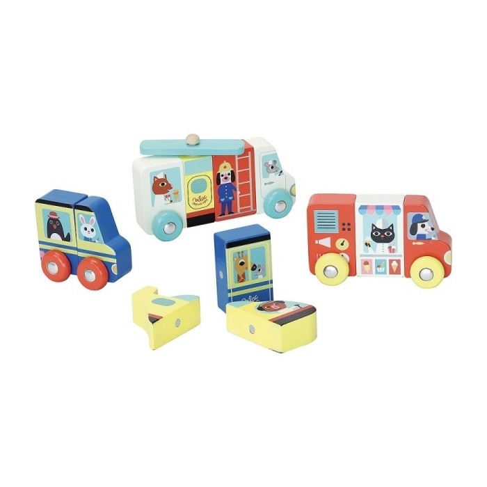 Vilca puzzle magnetic Echipa de salvare – 12 piese [2]