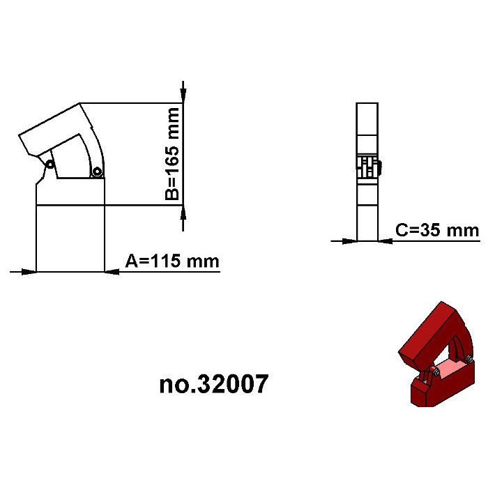 Vinclu magnetic reglabil [3]