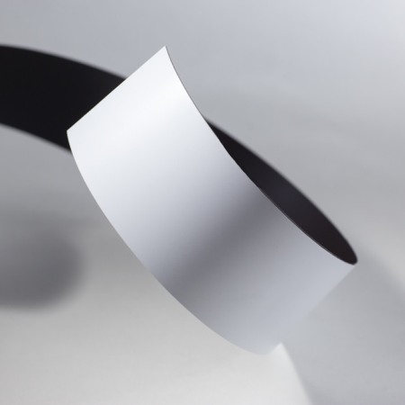 Benzi magnetice - Bandă magnetică 50x0,6 mm alb