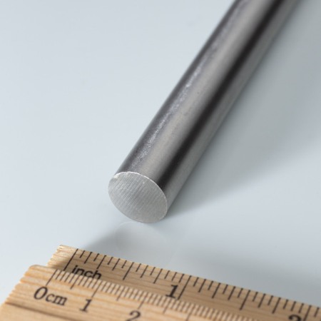 Magneți de neodim - Bară plină rotundă inox diam. 14 mm, lungime 1 m- trasă la rece - 1.4301