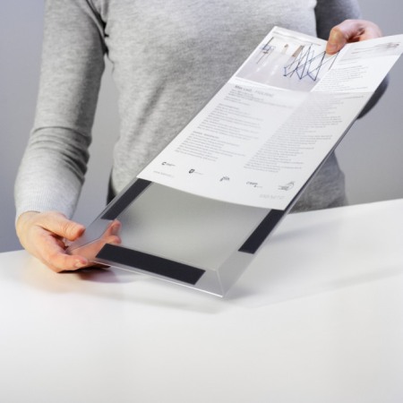 Buzunar magnetic A3 încovoiat [1]