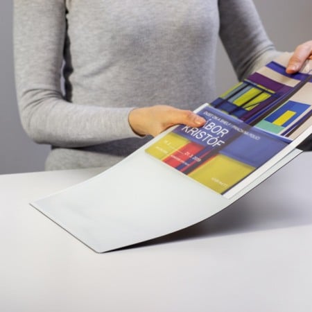 Buzunare magnetice - Buzunar magnetic clasic A4  - alb