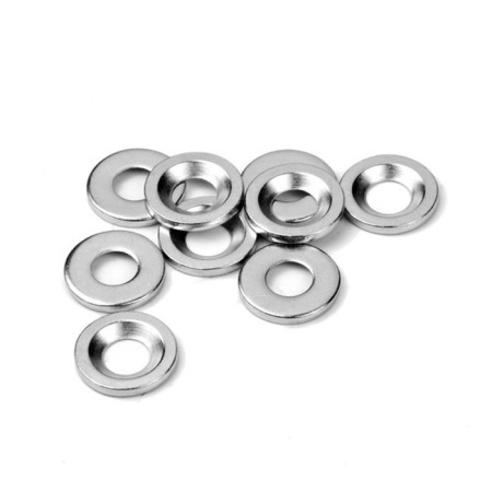 Contra piesă din oțel diam. 12 s 1,5 mm cu gaură pentru șurub [1]