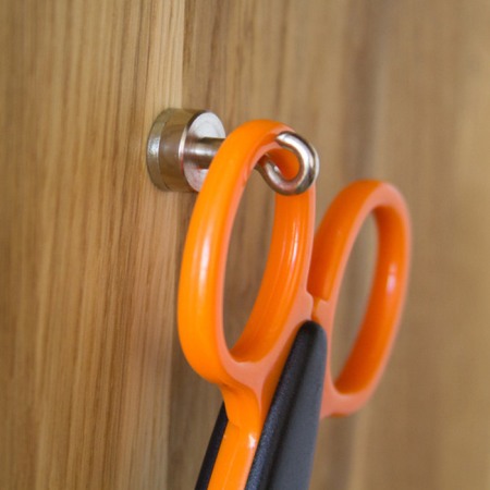 Contra piesă din oțel diam. 13 x 2 mm cu autoadeziv [3]