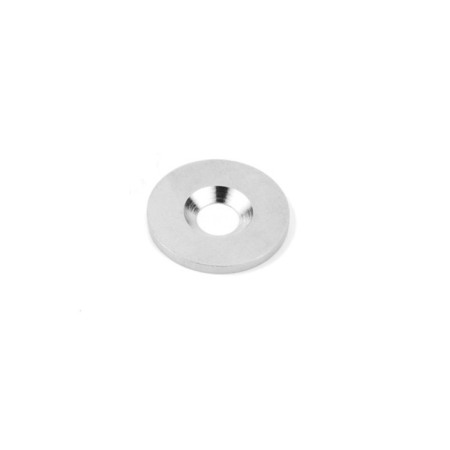 După forța de desprindere - Contra piesă din oțel diam. 18 s 1,5 mm cu gaură pentru șurub