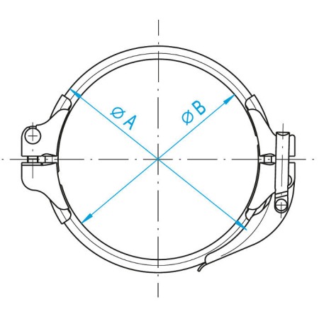Cuplaj rapid JACOB DN 224 [1]