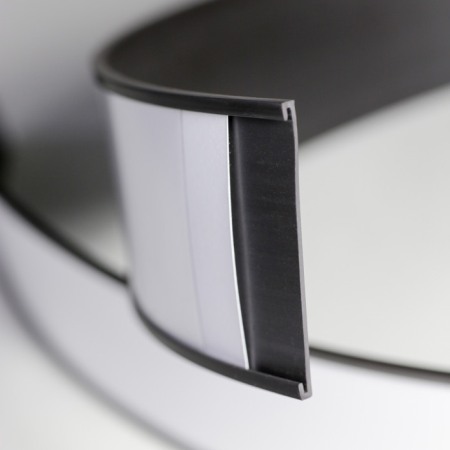 Etichete magnetice latimea 50 mm (profil C + bandă hârtie + folie PVC) [1]