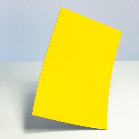 Folii magnetice - Folie magnetică A4 (297x210 mm), galben grosime 1 mm