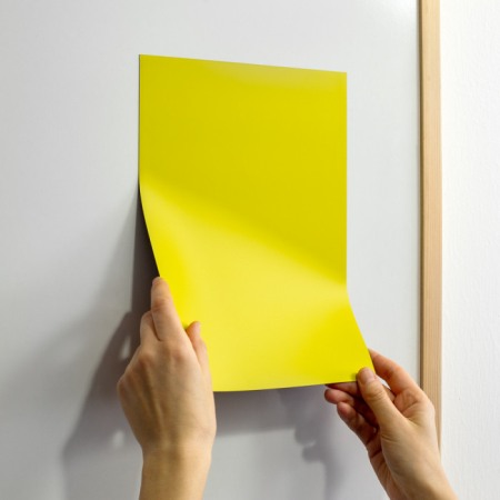 Folie magnetică A4 (297x210 mm), galben grosime 1 mm [1]