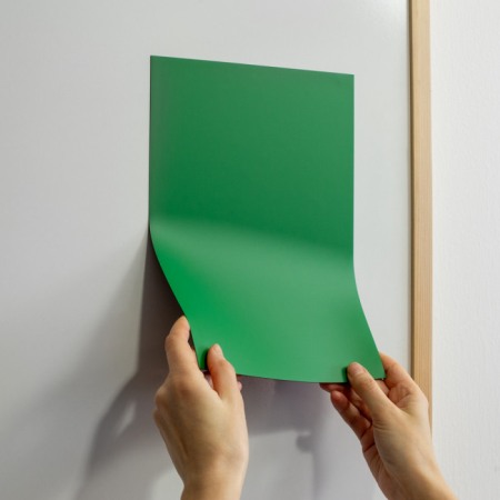 Folie magnetică A4 (297x210 mm), verde grosime 0,7 mm [1]