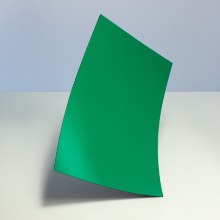 Folii magnetice - Folie magnetică A4 (297x210 mm)  verde grosime 1 mm