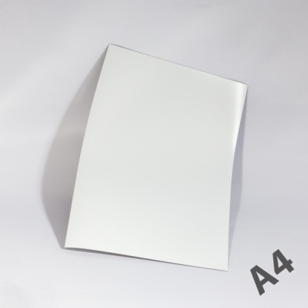 Folii magnetice în format A3, A4,... - Folie magnetică A4 alb mat grosime 1 mm