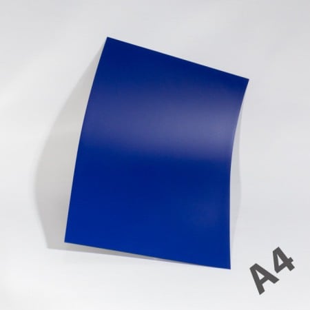 Folii magnetice - Folie magnetică A4 albastră grosime 0,5 mm