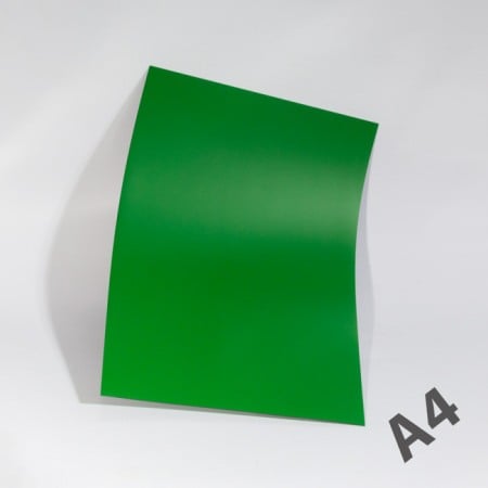 Folii magnetice - Folie magnetică A4 verde grosime 0,5 mm