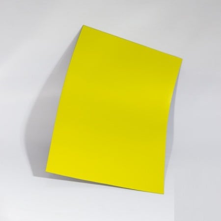 Folii magnetice - Folie magnetică A5 (210x148 mm)  galben grosime 1 mm