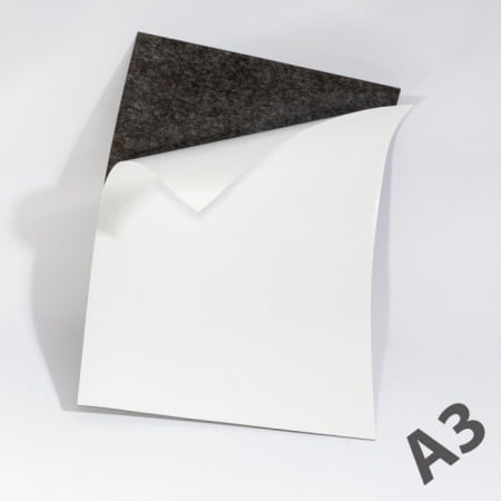 Folii magnetice - Folie magnetică cu autoadeziv A3 grosime 0,5 mm