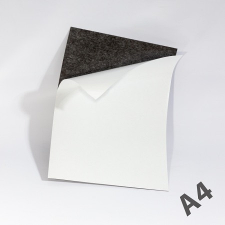 Folii magnetice - Folie magnetică cu autoadeziv A4 (297x210 mm) grosime 0,7 mm