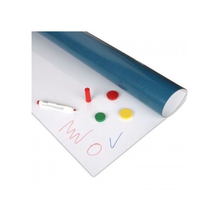 Table magnetice - Folie metalizata - alb lucios, inscriptibila (PET), latime 0,60 m, lungime 1 m
