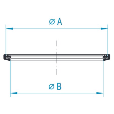 Garnitură pentru cuplaj JACOB DN 120 - special Blue [1]