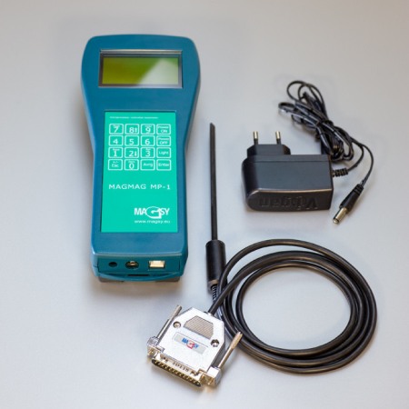 Gaussmetru/Teslametru MAGMAG SET cu sondă și cablu USB [1]