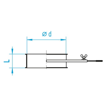 Închizător manual de tip chepeng JACOB DN 150 [1]