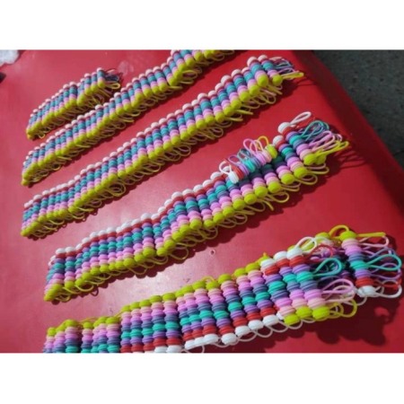 Inele magnetice de strângere, siliconate, pentru utilizare repetată, multicolore, 8 buc. [6]