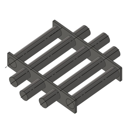 Grile magnetice - Magnet de buncăr (80 °C, 13.500 Gs, 95 N) diametru 250 mm