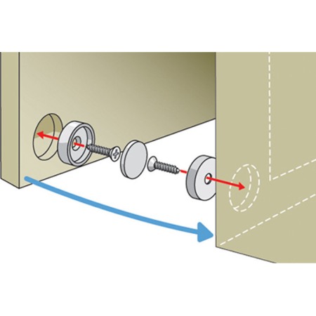 Magnet de prindere mobilier 15,9 x 6,4 mm [3]