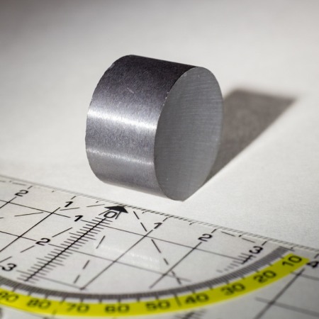Magneți ferită cilindru magnetizat axial - Magnet ferită cilindru diam. 25x15